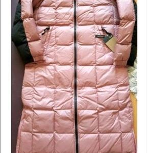 The North Face Lahotse Down Duster in Mesa Rose, XXL, NWOT